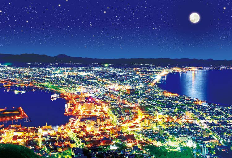 夜光 日本風景 北海道函館砌圖 拼圖 Jigsaw Puzzle 300塊 26 38cm 夜光 日本風景 北海道函館砌圖 拼圖 Jigsaw Puzzle 300塊 26 38cm