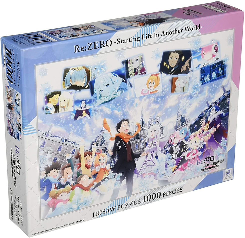 縮圖：Re:從零開始的異世界生活 - 回憶之雪 1000塊 (51×73.5cm)