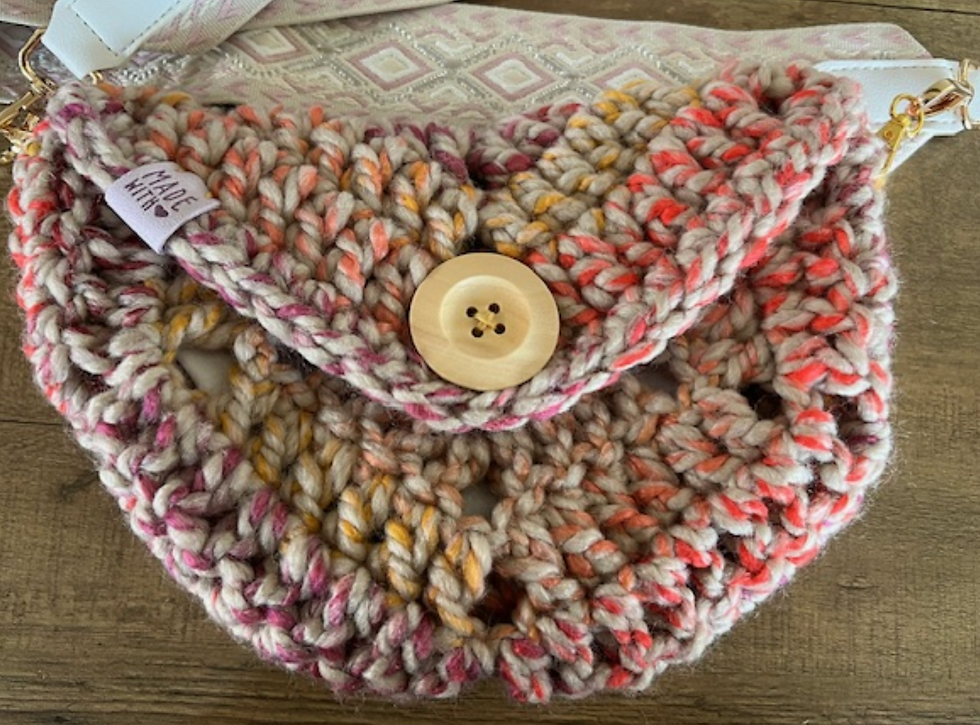 Cross Body Bag- Half Circle