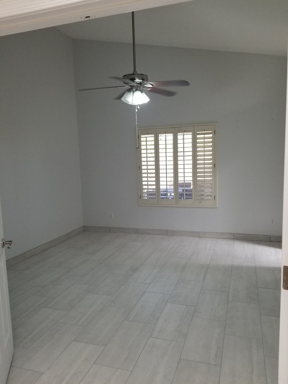 Tile installation