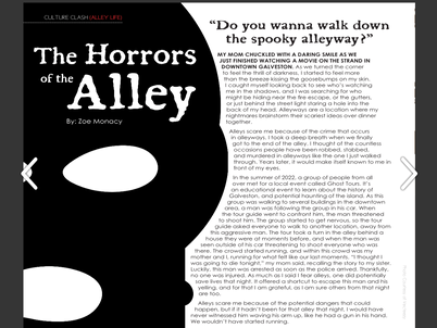 The Horror of Alleys
