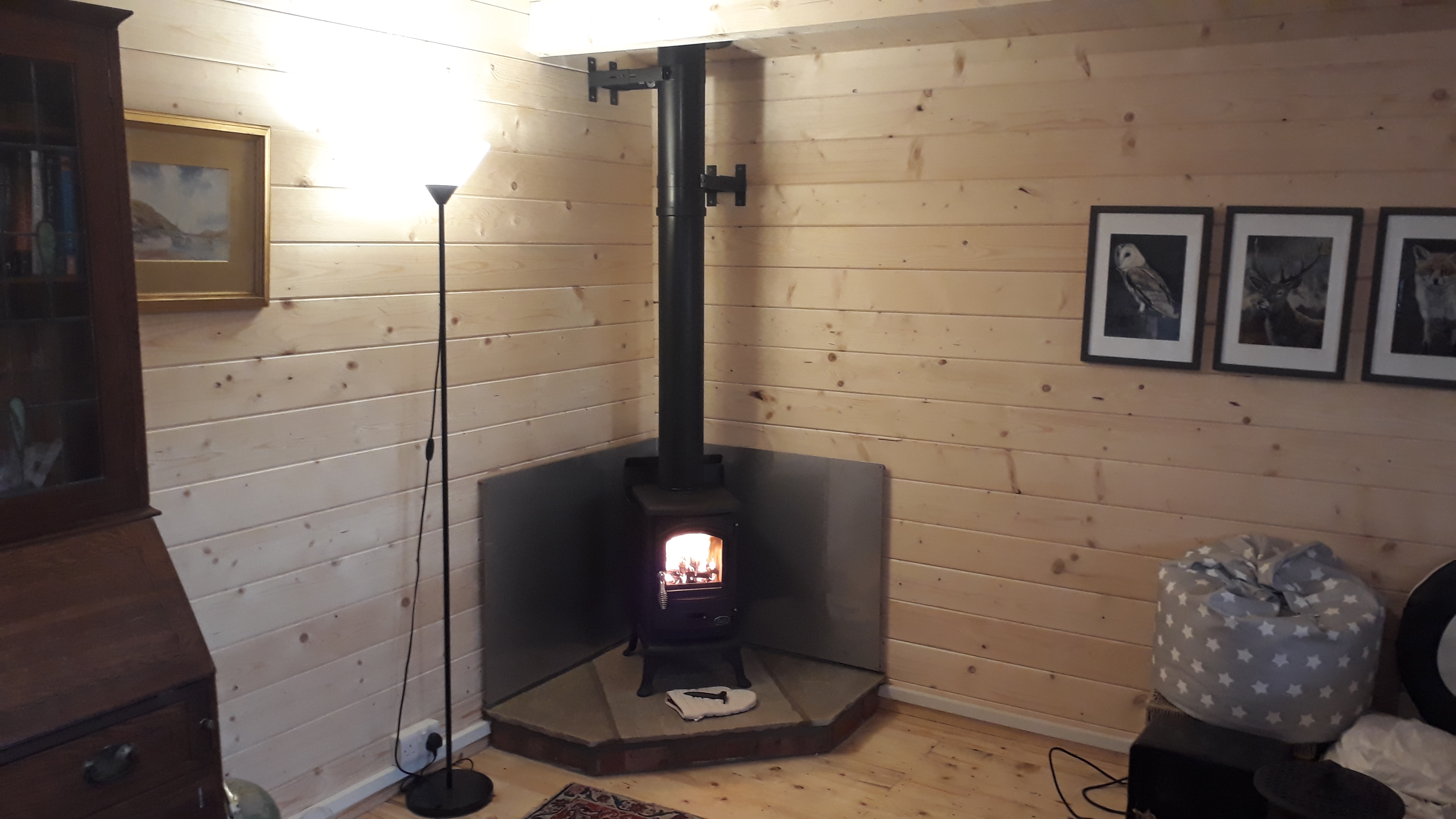 Summer house installation