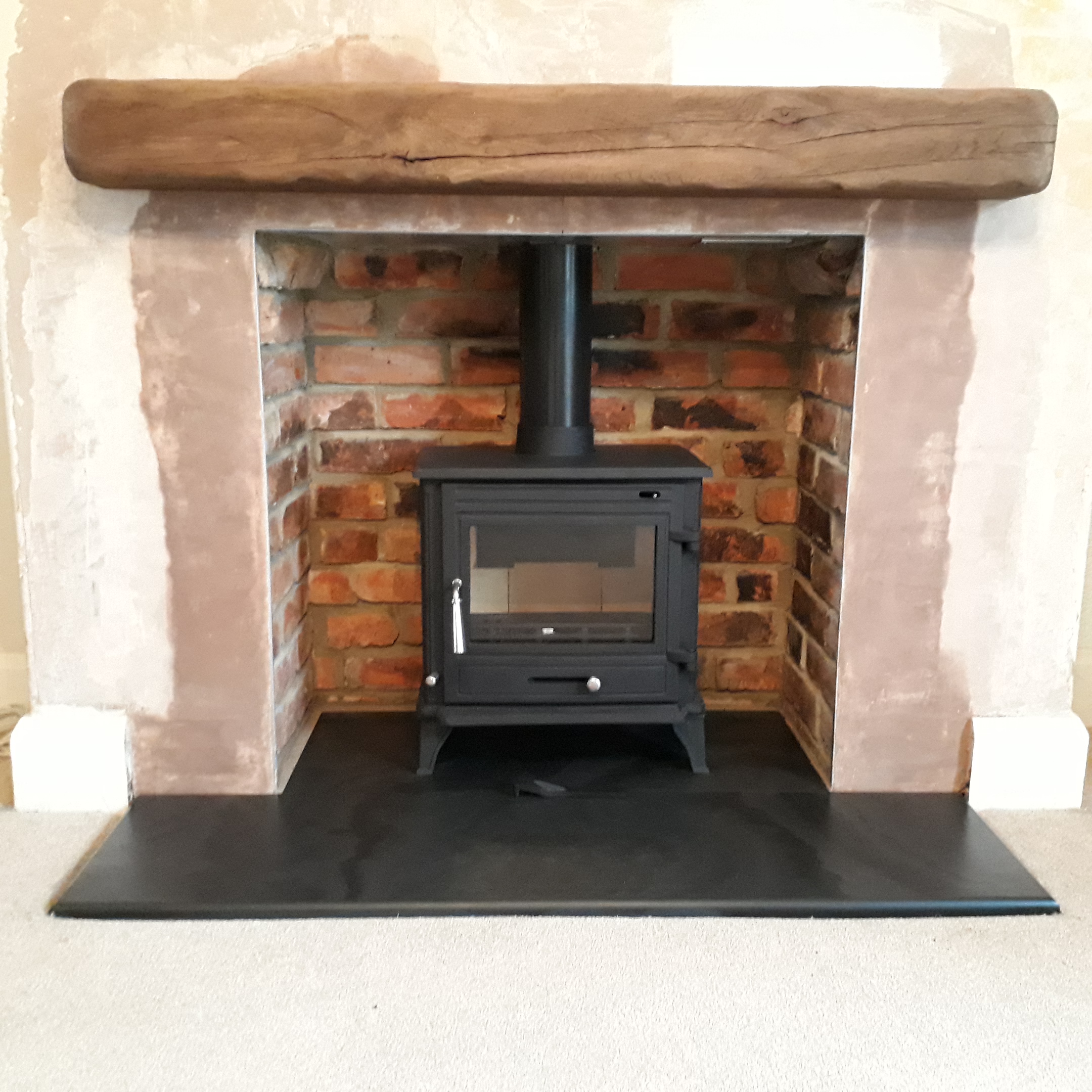 repointed brick chamber