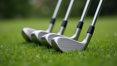 Beginner golf clubs.
