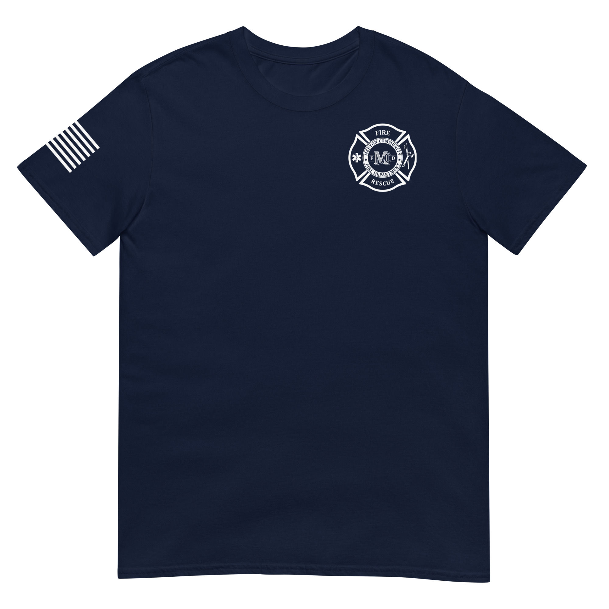 Short-Sleeve Unisex T-Shirt - FIRE RESCUE w/ White Lettering
