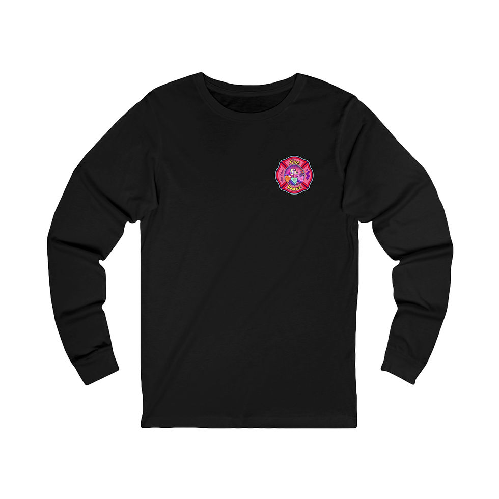 Thumbnail: Vday Long Sleeve Tee - Blank Back