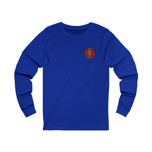 Tシャツ・カットソー HIGH TIDE FRANKIE DUPLEX LONG SLEEVE FOOTBALL JERSEY BLUE HANGER - TOP - HIGHTIDE FRANKIE