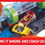 Thumbnail: Hot Wheels Toy Car Track Set, Corkscrew Crash with 1:64 Scale Car