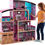 Thumbnail: KidKraft Shimmer Mansion Wooden Dollhouse for 12-Inch Dolls