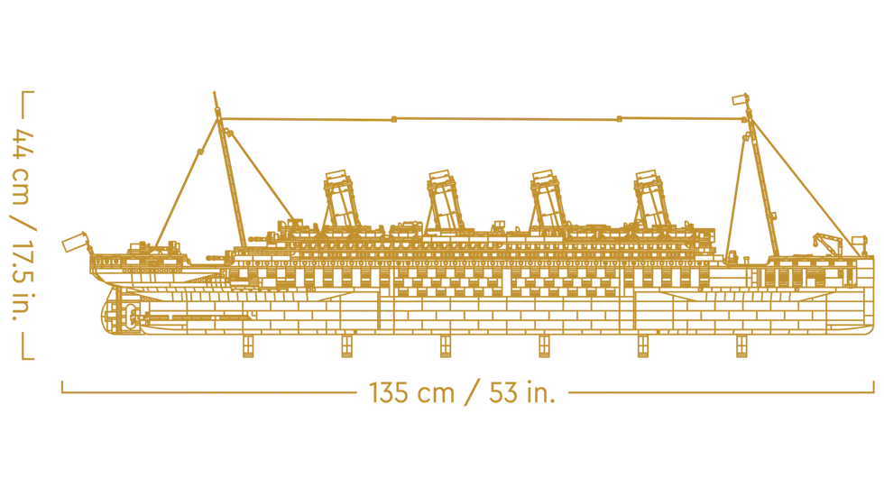Thumbnail: LEGO 10294 Icons Titanic , Collectors Edition