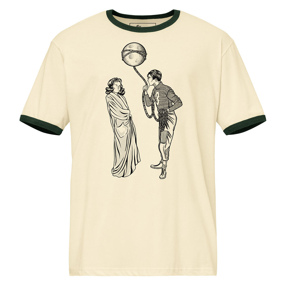 Thumbnail: Lasso The Moon | Retro Tee