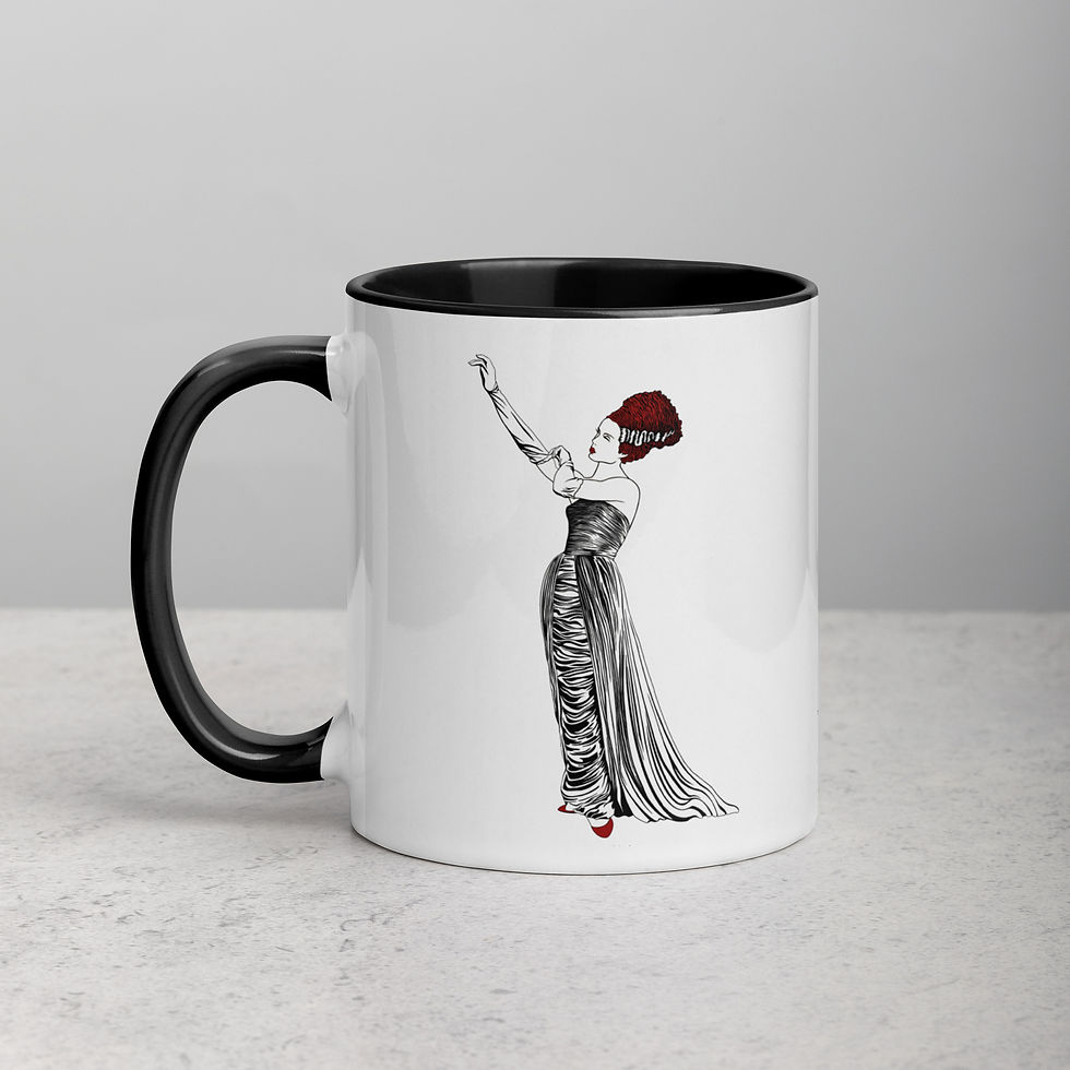 Thumbnail: Bride of Frankenstein | Mug With Color 