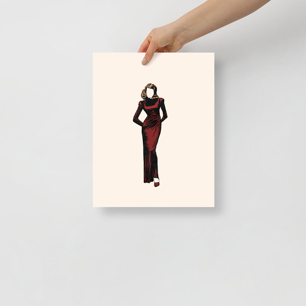 Thumbnail: Lauren Bacall | Print |