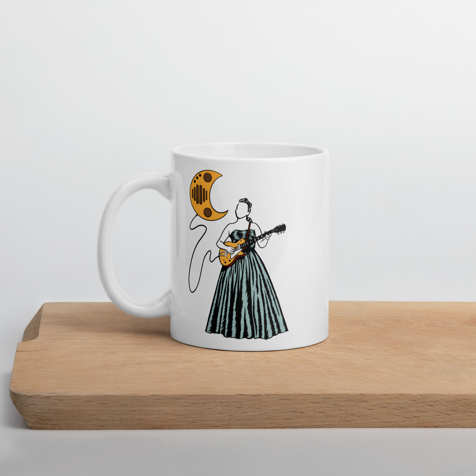 How High The Moon | Mary Ford | Mug
