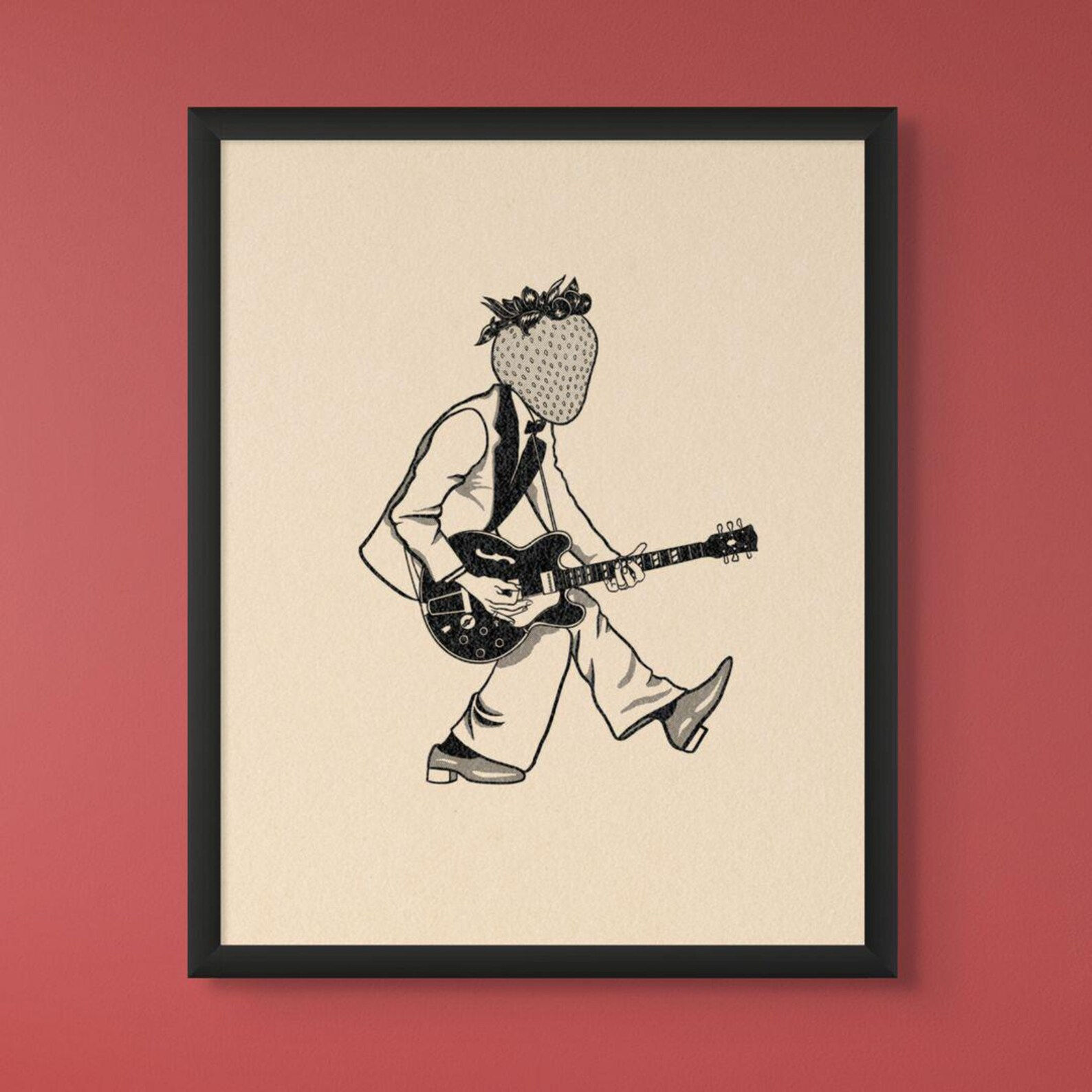 Chuck Berry | Duck Walk | Poster |