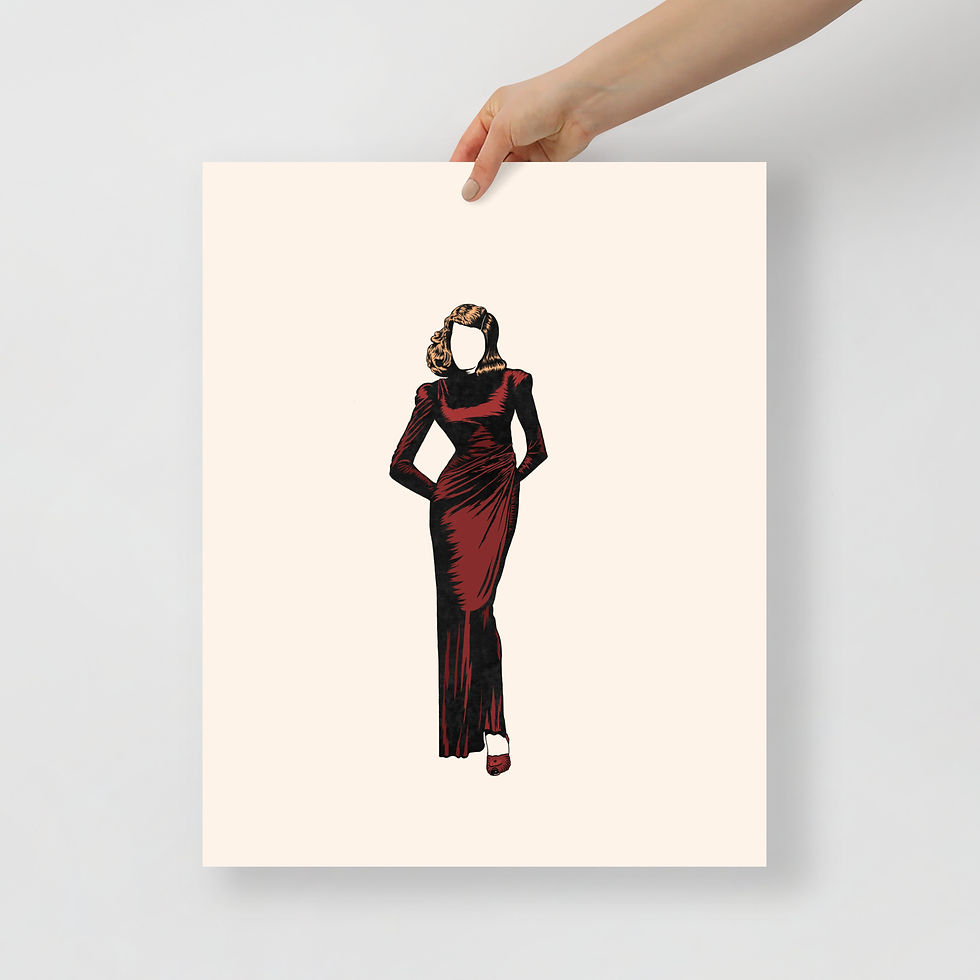 Thumbnail: Lauren Bacall | Print |