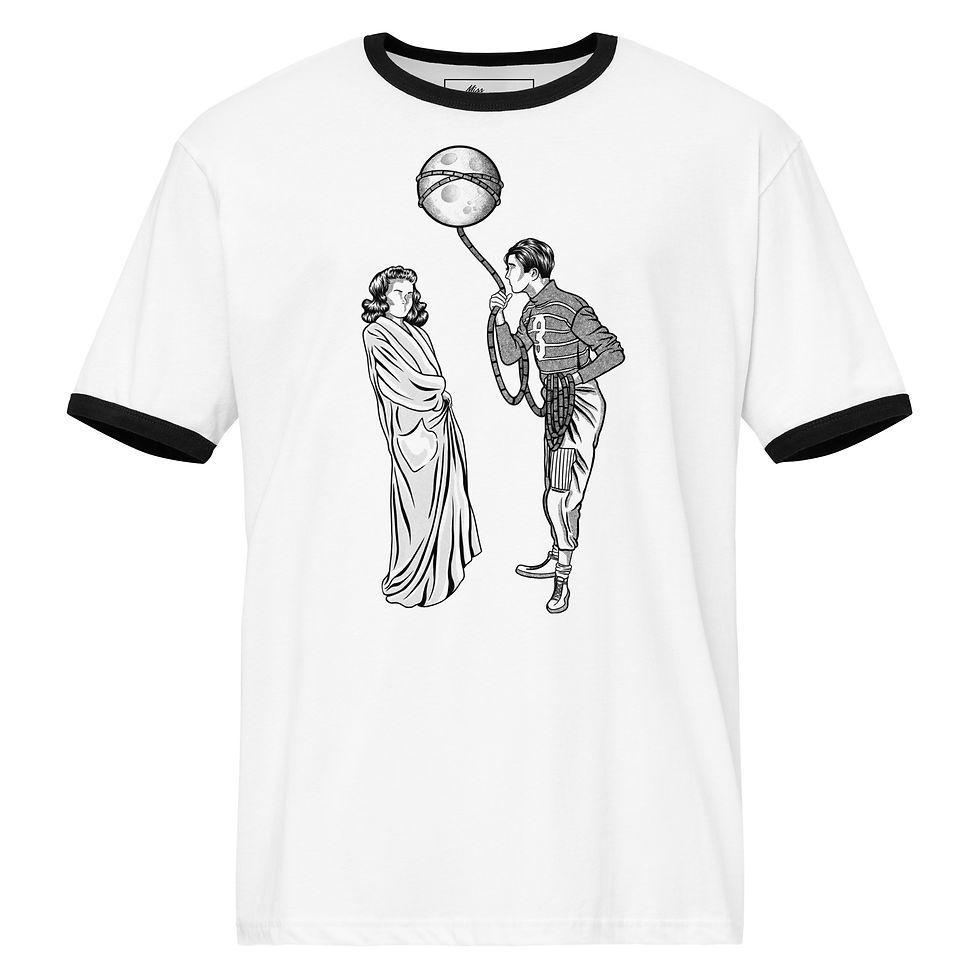 Thumbnail: Lasso The Moon | Retro Tee