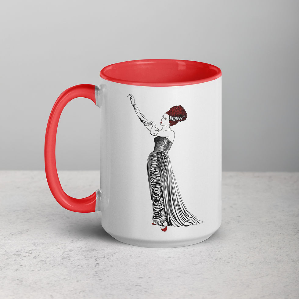 Thumbnail: Bride of Frankenstein | Mug With Color 