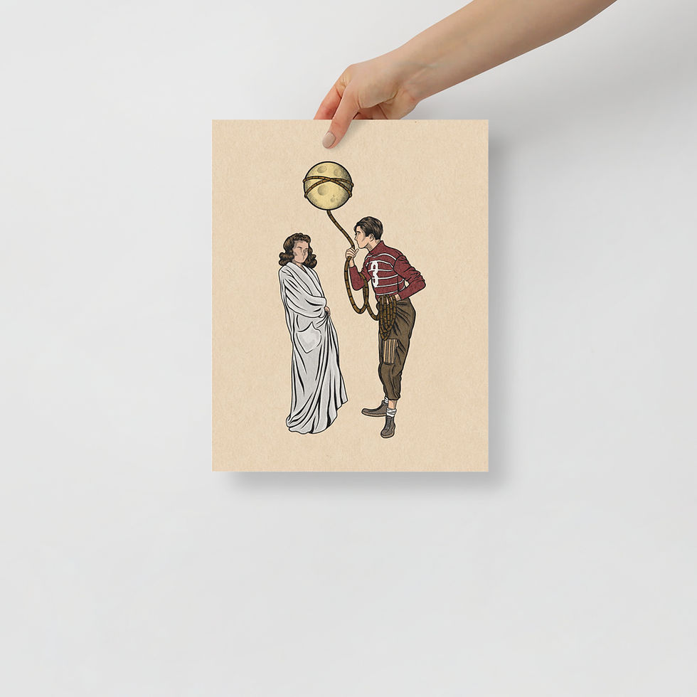 Thumbnail: Lass The Moon | It's a Wonderful Life | Print | In Color