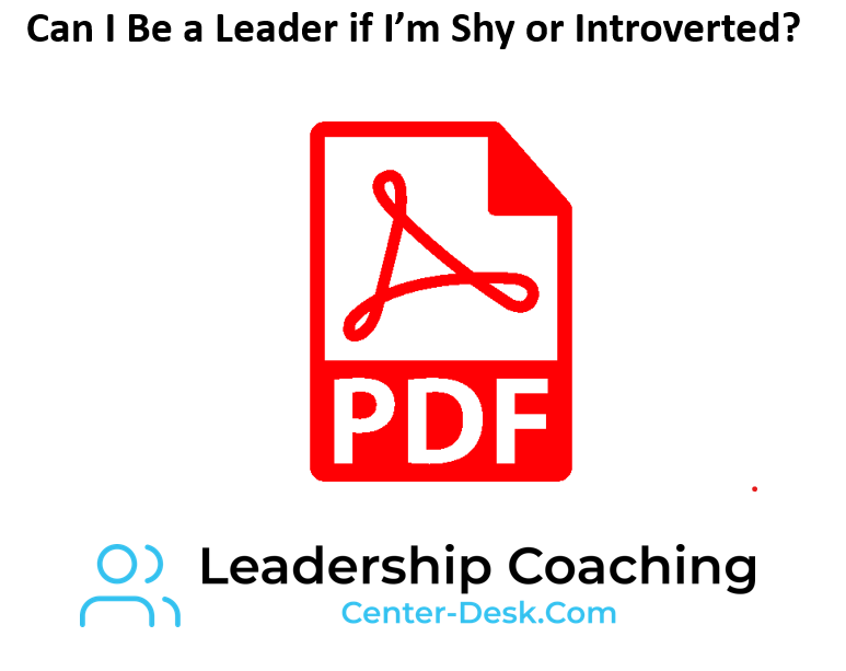Leaderscript - Can I be a leader if I'm shy or introverted? content media