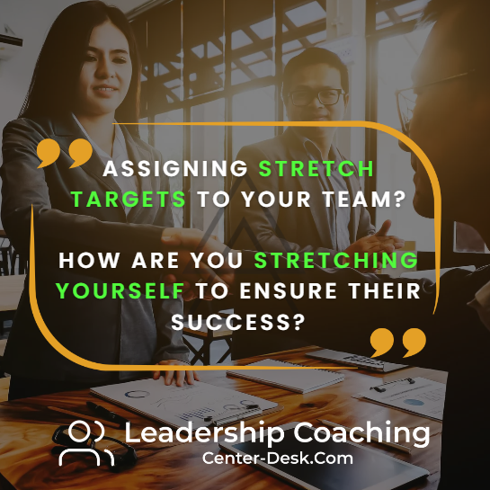 Stretch targets require you to stretch your leadership content media
