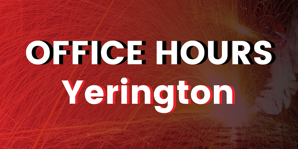 Yerington Office Hours