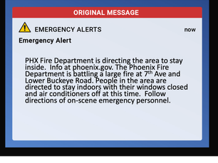 Update the order and visual design to improve message readability.