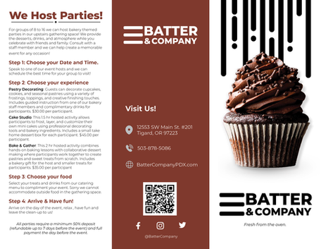 Catering Brochure Backside