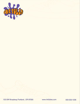InkSoles Letterhead
