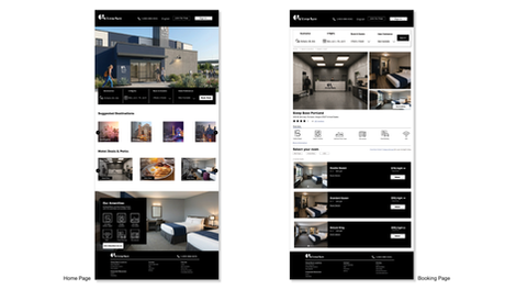 Sleep Base Website Layout