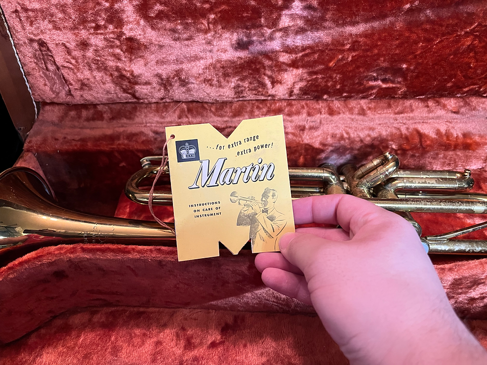 Thumbnail: Martin Committee Bb Trumpet in Great Shape!