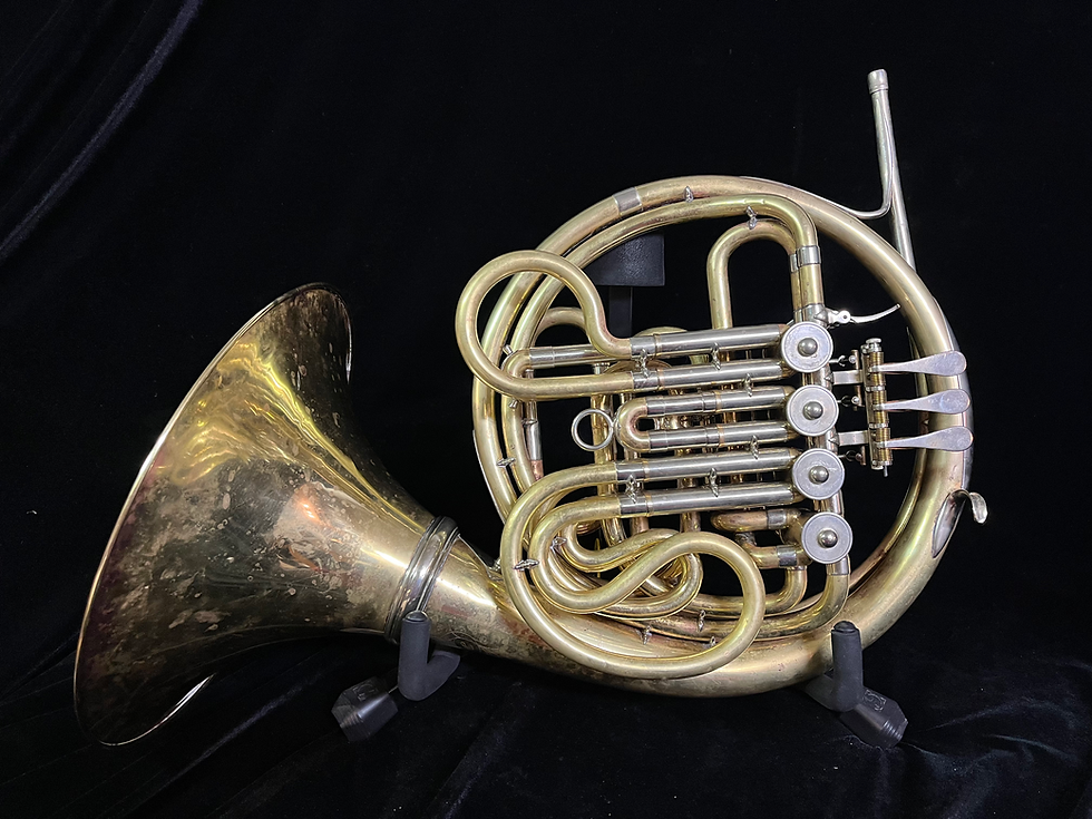 Meister Hans Hoyer (GDR Era) Double Horn