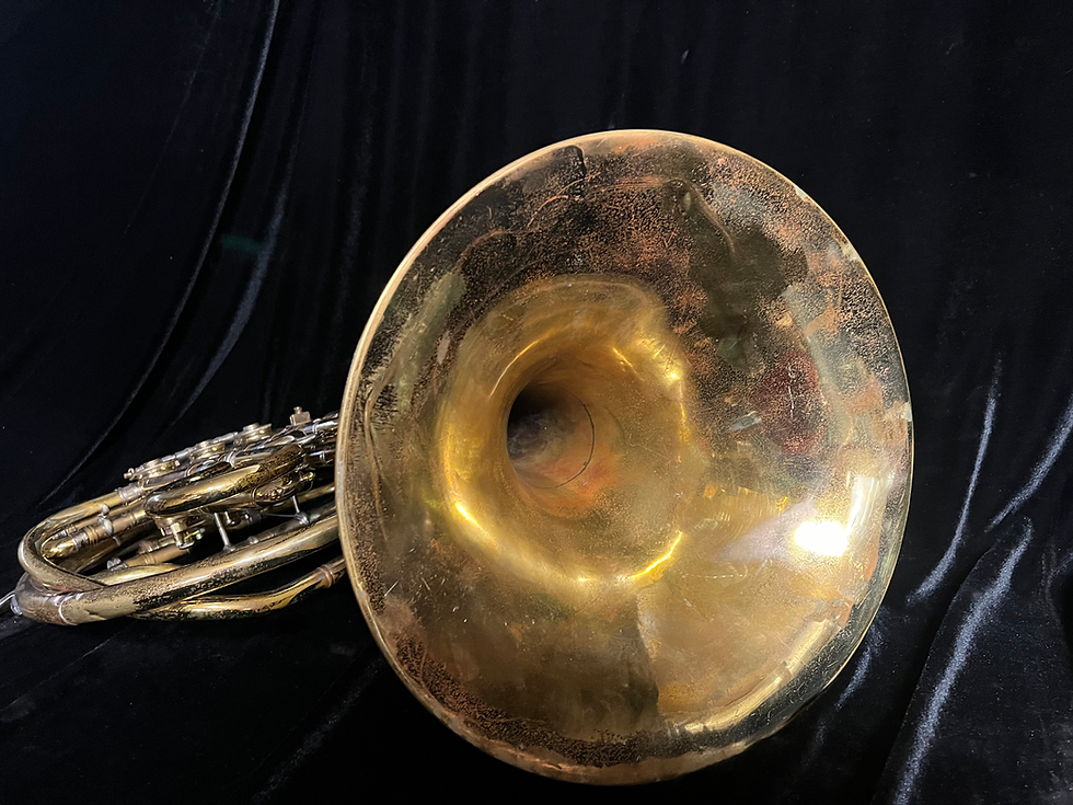 Thumbnail: King Peltier Schmidt Wrap Horn - Cool Collector Horn!
