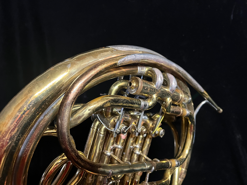 Thumbnail: King Peltier Schmidt Wrap Horn - Cool Collector Horn!