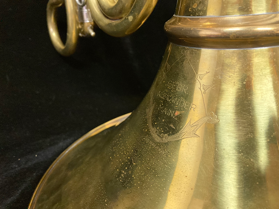 Thumbnail: Alexander 103 Double Horn in Excellent Condition