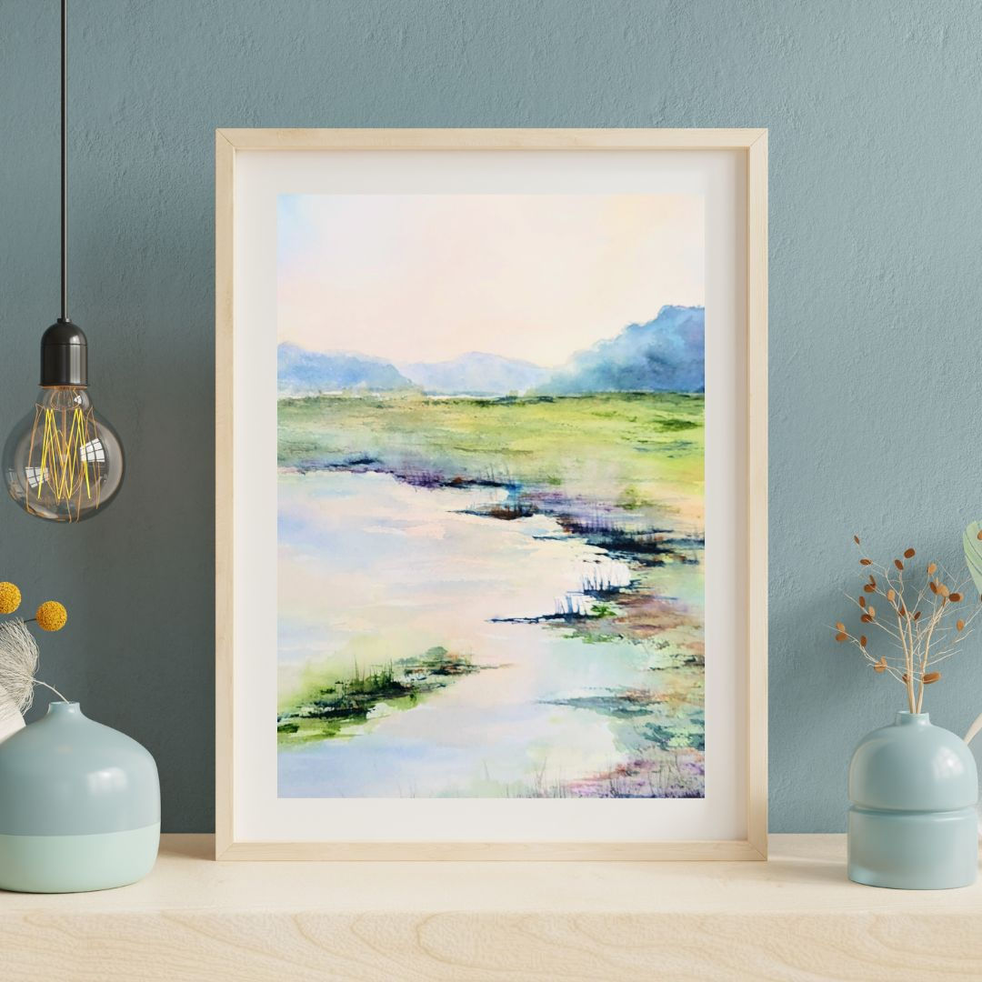 Rivers Edge Art Prints