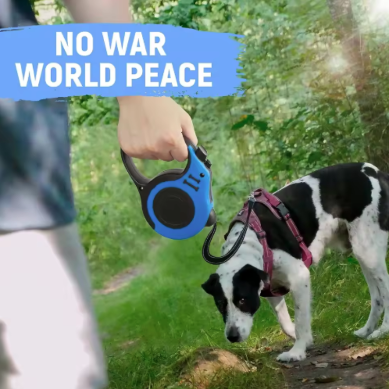 3m 5m Strong Nylon Dog Leash Automatic Retractable Puppy Lead for Small Medium L