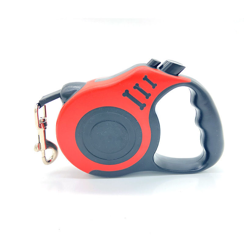 Thumbnail: 3m 5m Strong Nylon Dog Leash Automatic Retractable Puppy Lead for Small Medium L