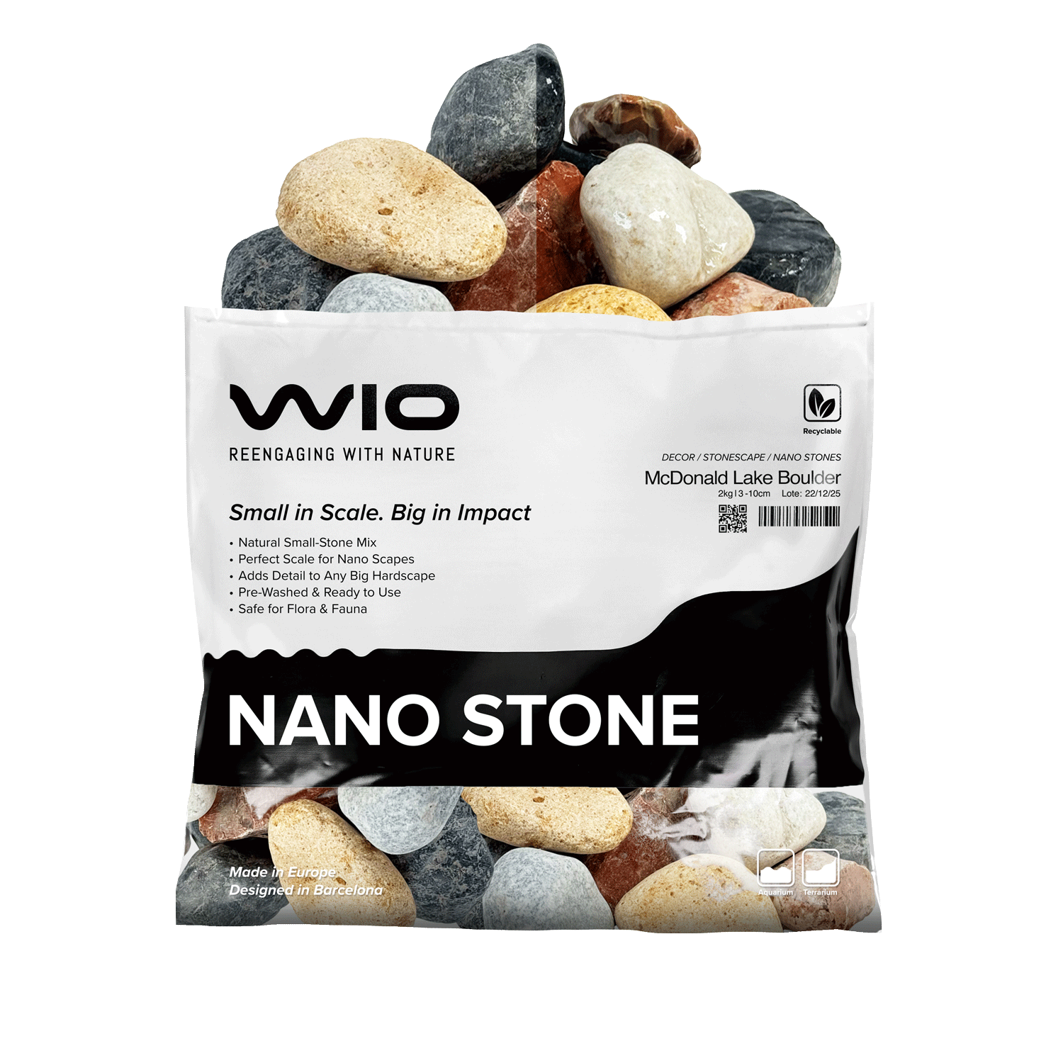 McDonald Lake Boulder Nano Stone