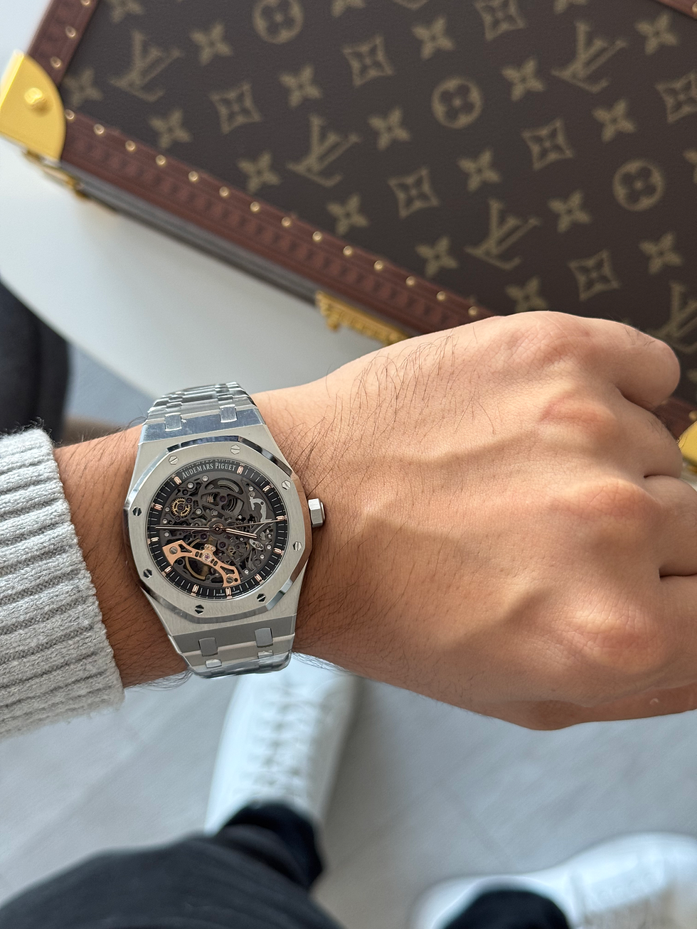 Miniatura: Audemars Piguet Royal Oak Skeleton Full Steel