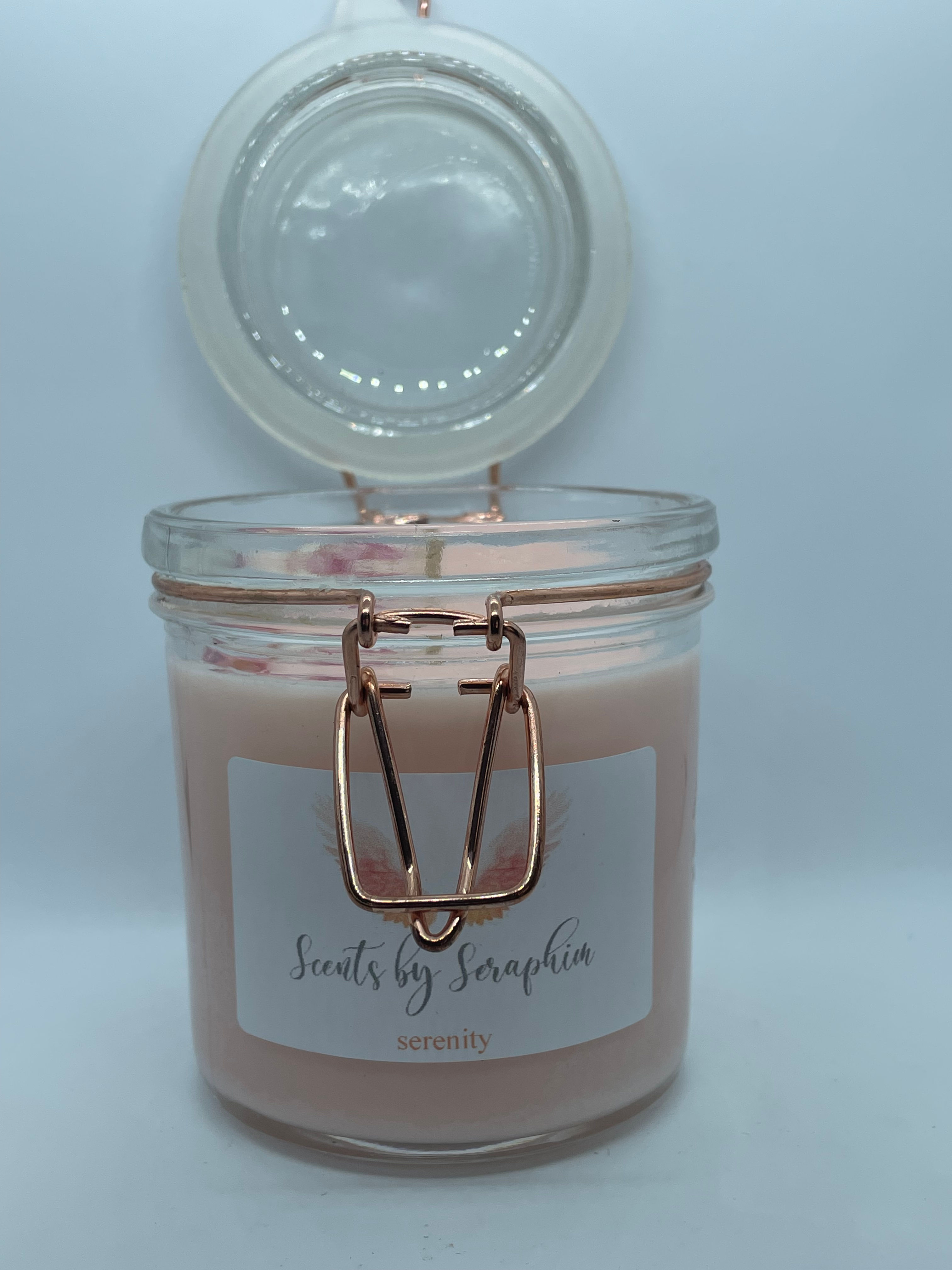 Serenity Clip Jar Candle 180g