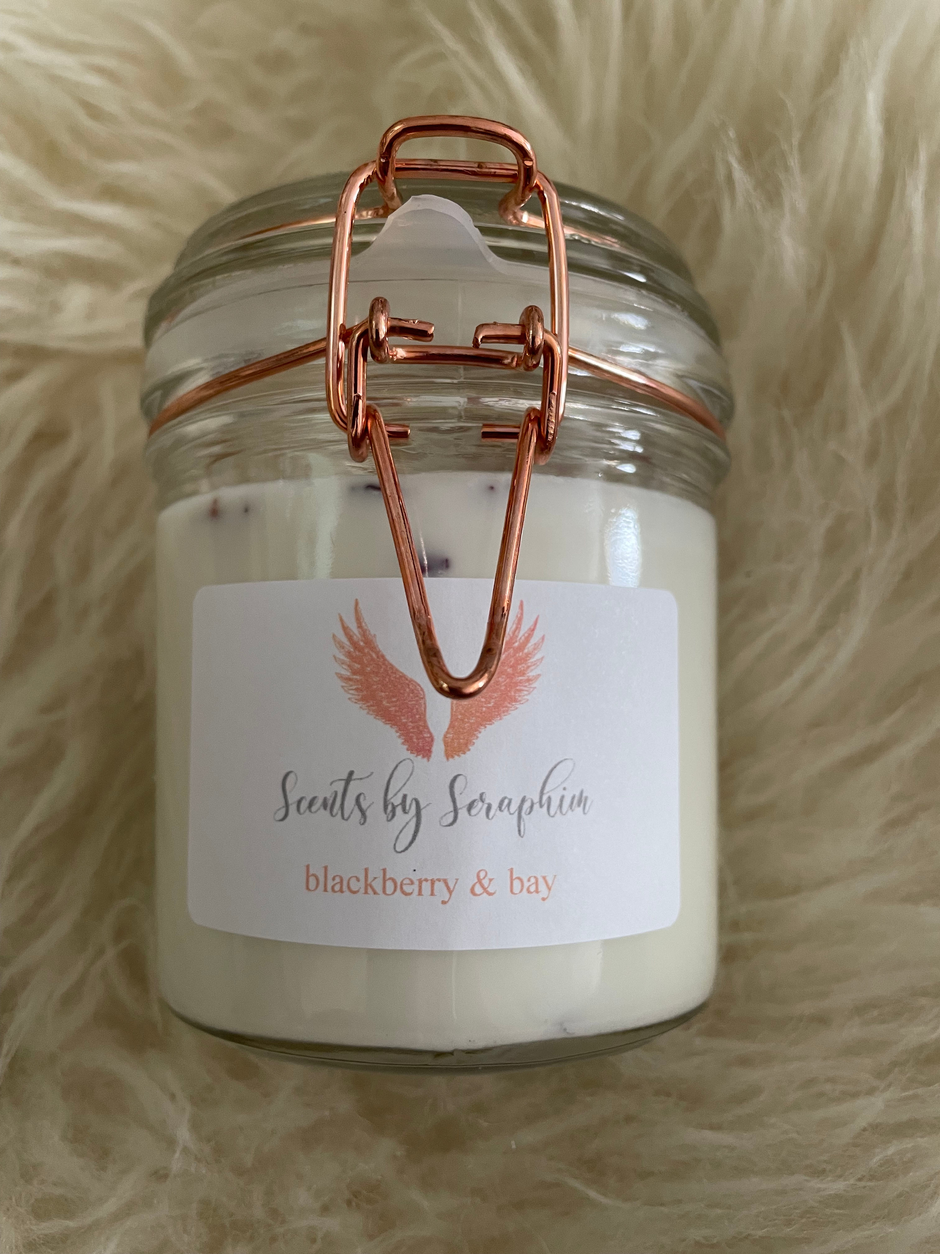 Blackberry & Bay Clip Jar Candle 180g