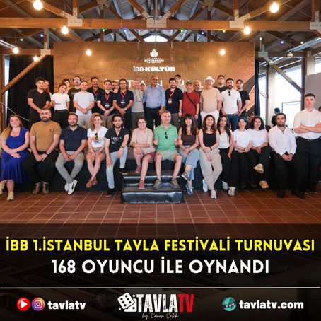 İBB 1.İstanbul Tavla Festivali Turnuvası