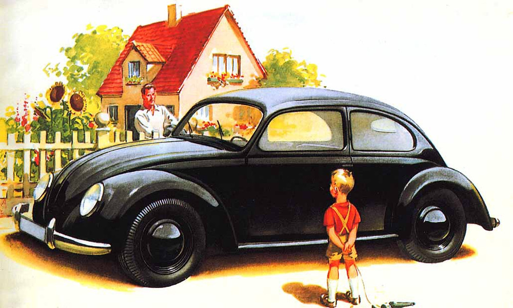 Hidden Swastika in the Volkswagen Logo?