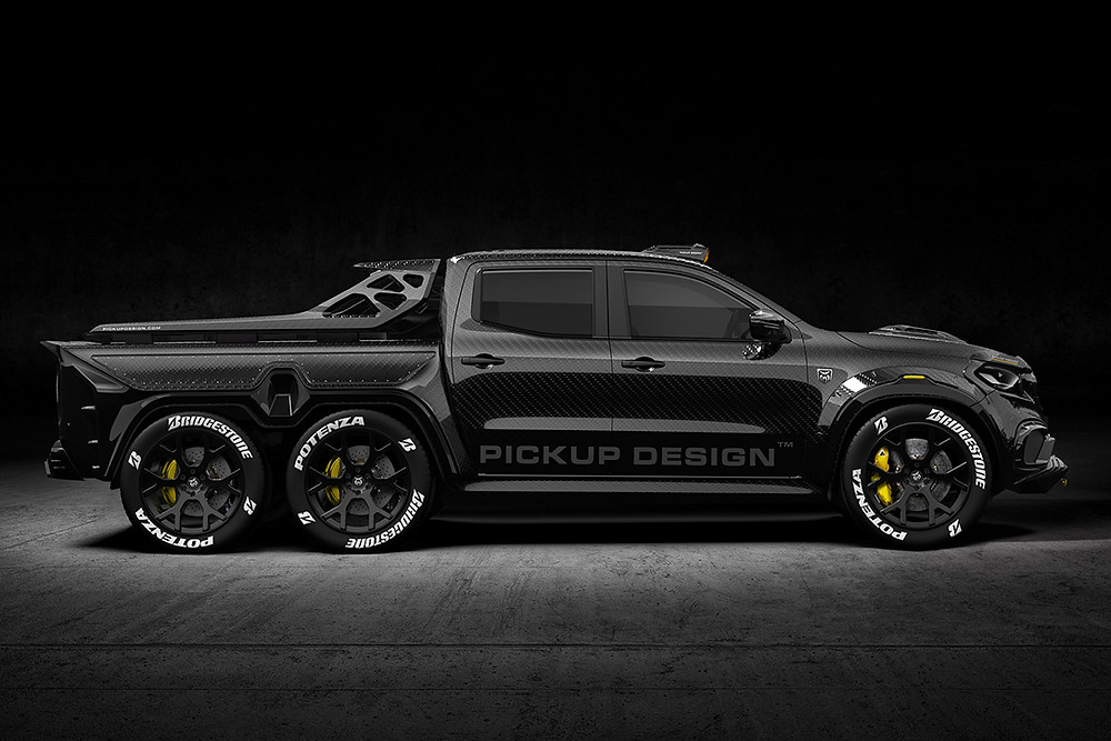 Monster Mercedes 6X6 Custom