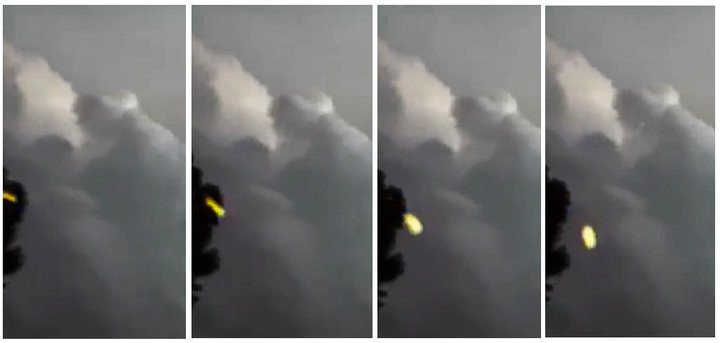 ufo electrical storm
