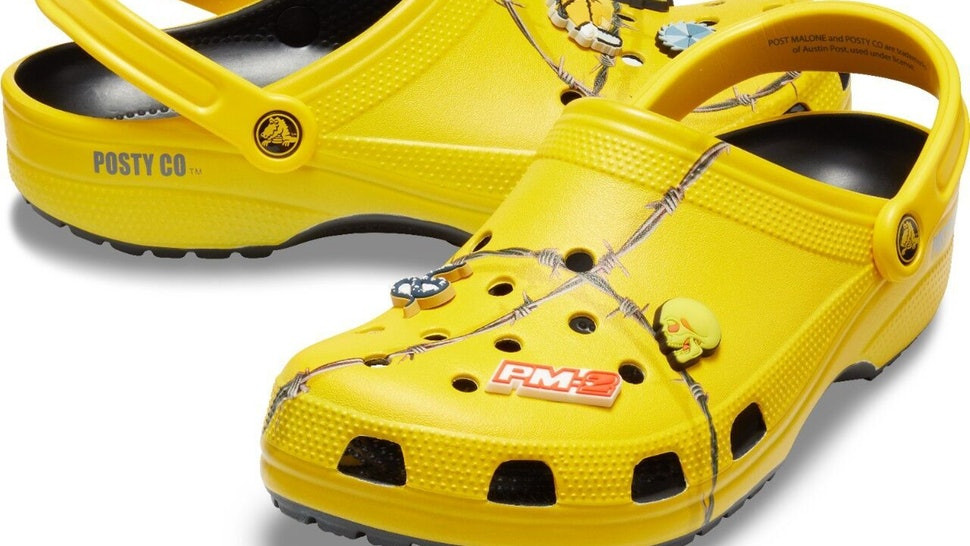 Post Malone Barbed Wire Crocs