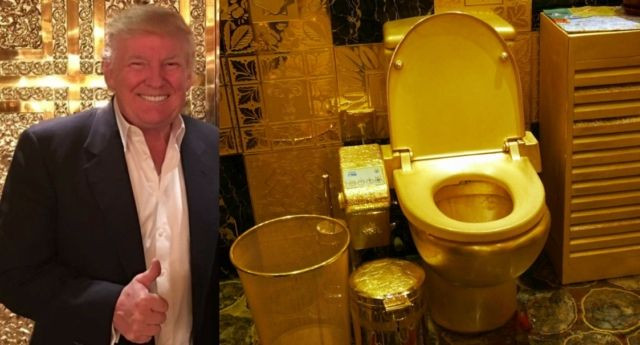 trumps toilet