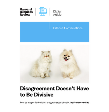 Disagreement Doesn't Have To Be Divisive