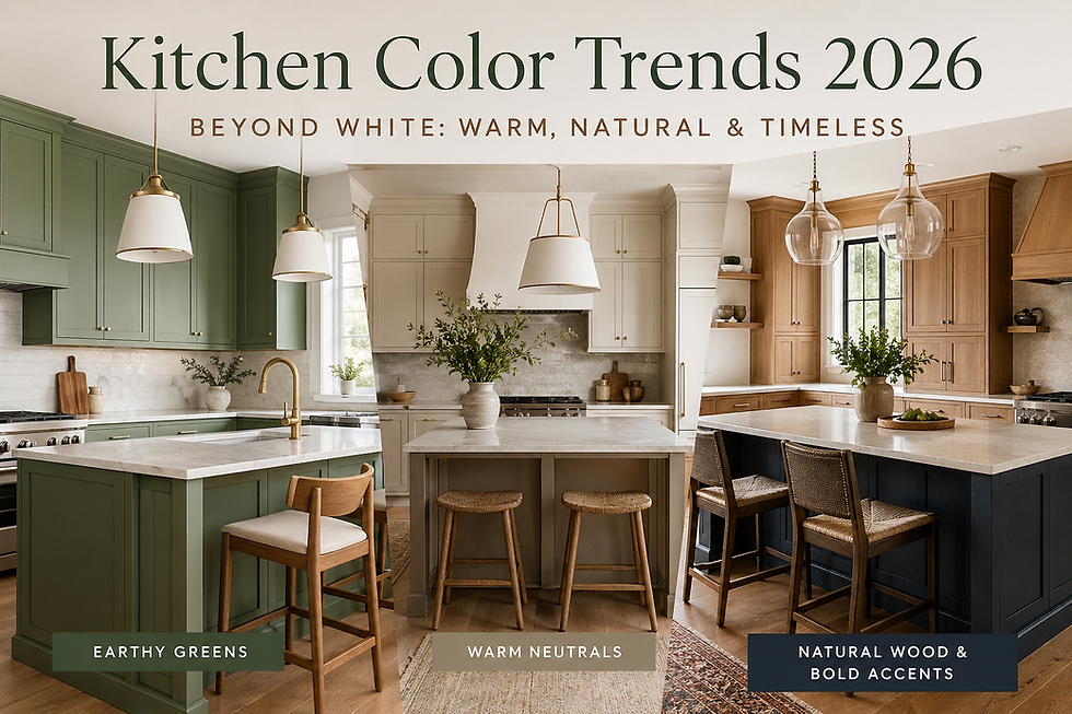 Kitchen Color Trends 2026: Why Humboldt County Homeowners Are Moving Beyond White
